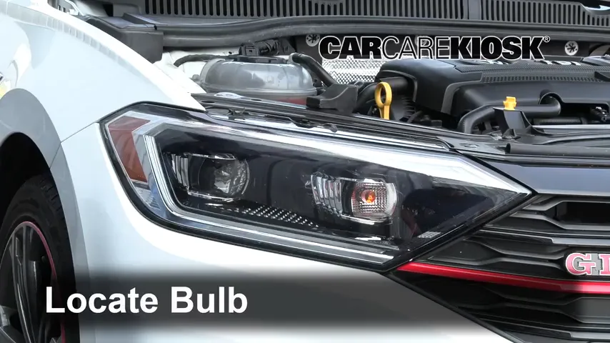2019 Volkswagen Jetta GLI 35th Anniversary Edition 2.0L 4 Cyl. Turbo Luces Luz de giro delantera (reemplazar foco)